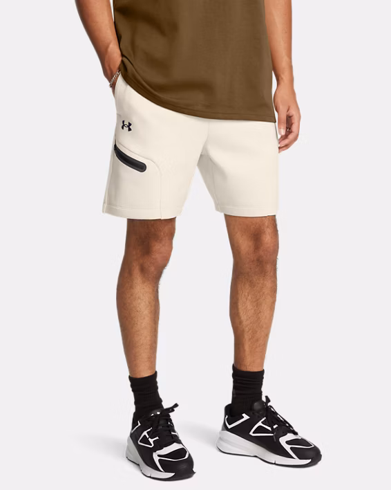 UA Unstoppable Fleece Men's 18 cm Shorts