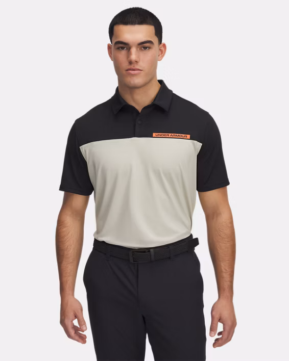 UA Tee To Green Color Block Men's Polo