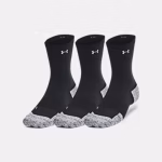 UA ArmourDry® Run Cushion Unisex 3-Pack Mid-Crew Socks