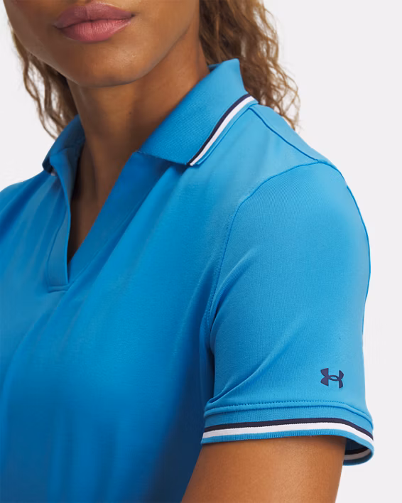 UA Drive Rib Women's Short Sleeve Polo