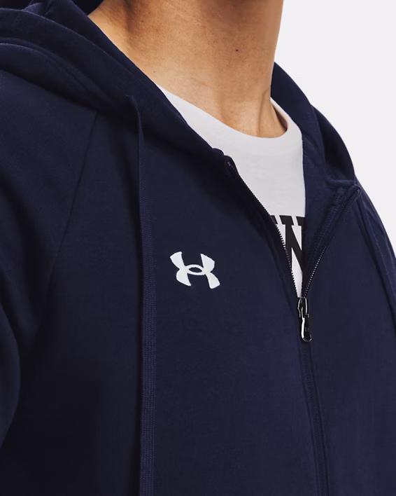 UA Rival Fleece Men's Full-Zip Hoodie