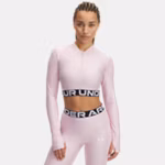HeatGear® Rib Women's ¼ Zip Long Sleeve
