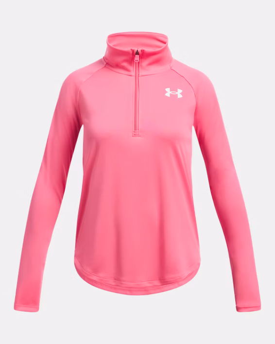UA Tech™ Graphic Girls' ½ Zip