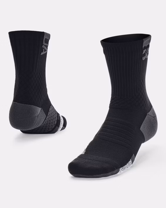 UA ArmourDry™ Playmaker Unisex Mid-Crew Socks
