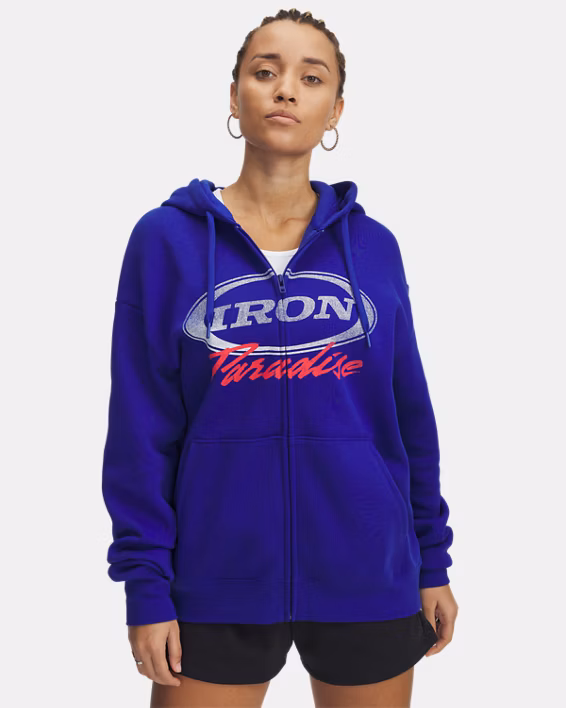 Project Rock Iron Paradise Women's Full Zip