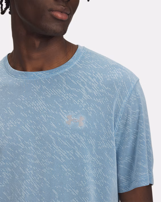 UA Launch Camo Men's Short Sleeve