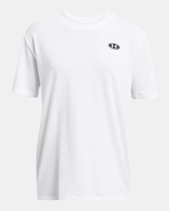 UA Heavyweight Embroidered Patch Women's Boyfriend Oversized Short Sleeve