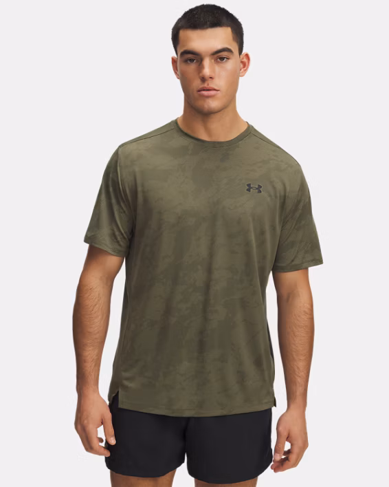 UA Tech™ Vent Jacquard Men's Short Sleeve