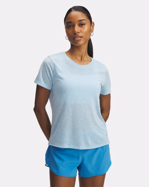 UA Launch Camo Women's Short Sleeve