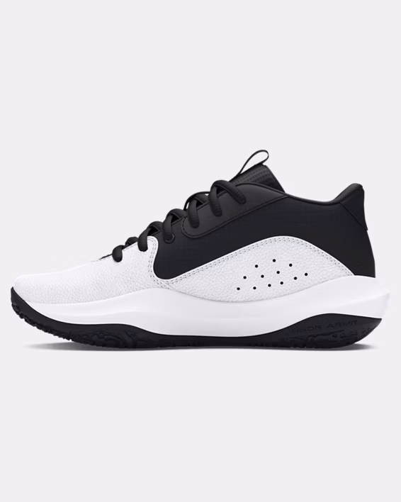 UA Lockdown 7 Grade School Basketball Shoes