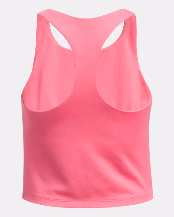 UA Motion Branded Girls' Crop Tank
