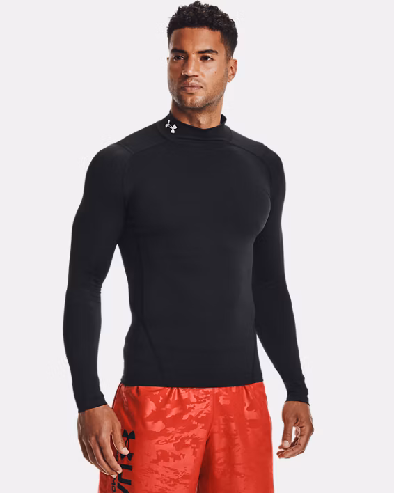 HeatGear® Men's Mock Long Sleeve