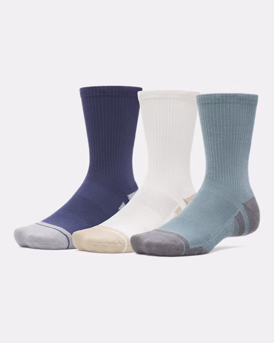UA Performance Tech™ Unisex 3-Pack Crew Socks