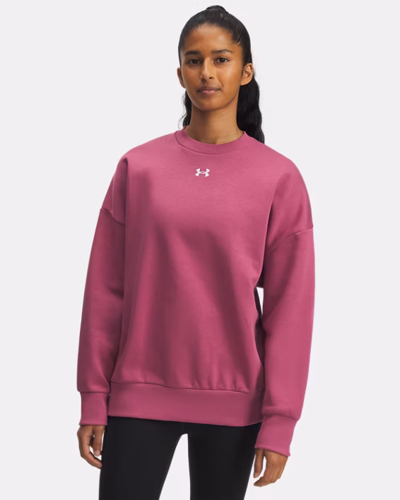 UA Rival Fleece Women's Oversized Crew