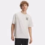 UA Hoops Courtside Heavyweight Men's Oversized Short Sleeve