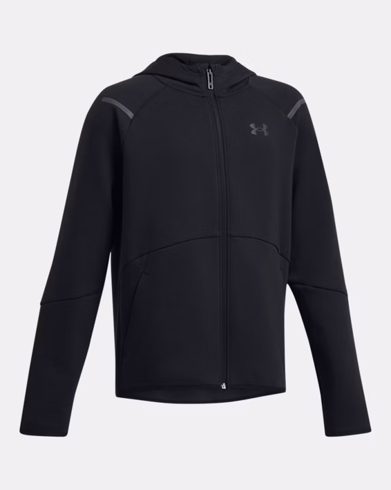 UA Unstoppable Fleece Boys' Full-Zip