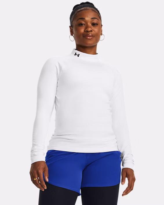 ColdGear® Women's Mock Neck Long Sleeve