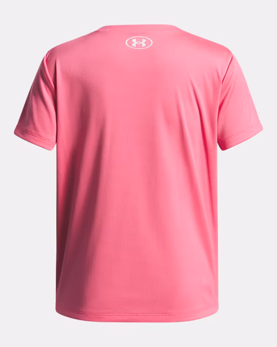 UA Tech™ Wordmark Graphic Girls' Short Sleeve