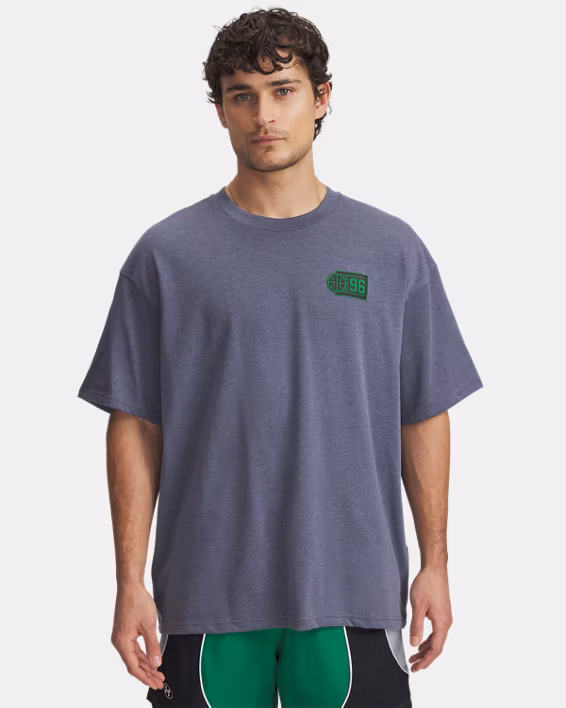 UA Heavyweight Hoops Courtside Men's Short Sleeve