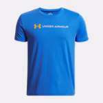 UA Logo Wordmark Boys' Short Sleeve