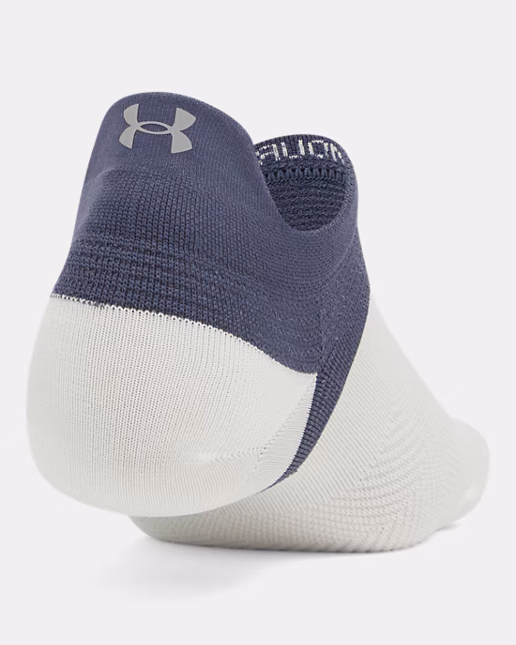 UA ArmourDry® Run Lite Unisex 3-Pack No Show Tab Socks