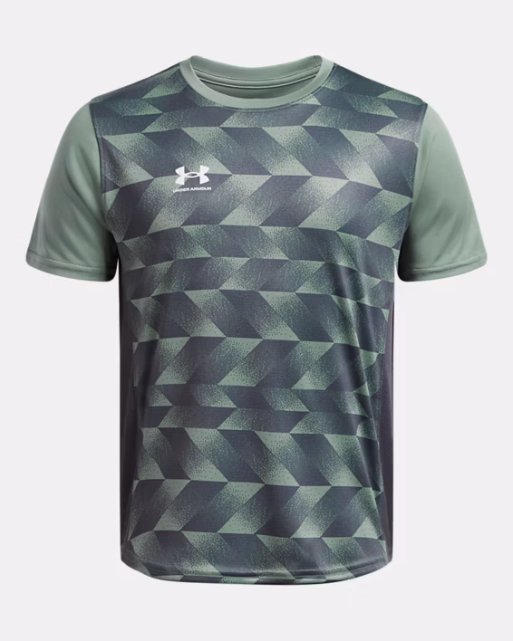 UA Challenger Printed Boys' Short Sleeve
