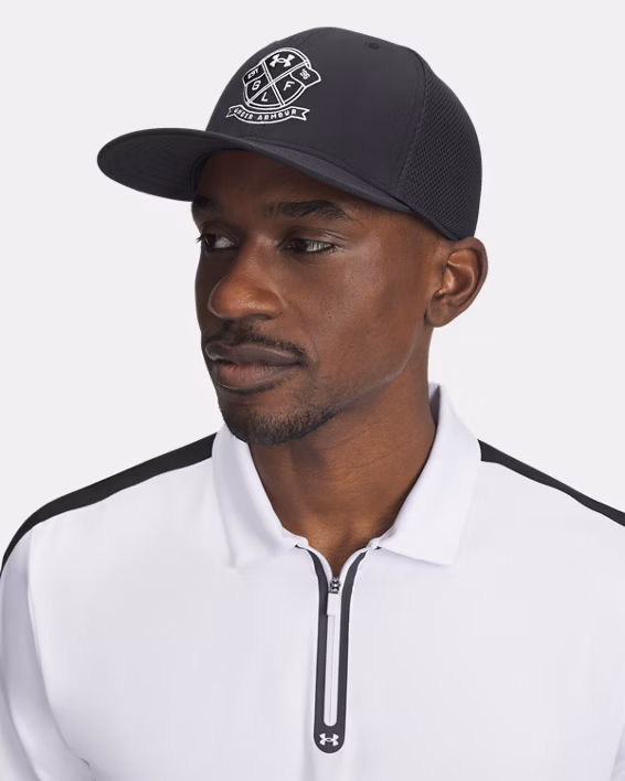 UA Drive Mid Men's Stretch Fit Cap
