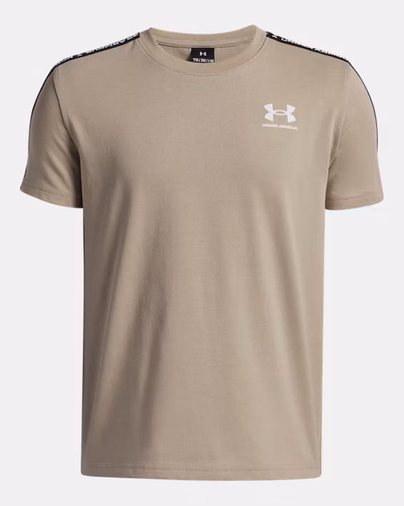 UA Sportstyle Taped Boys' Short Sleeve