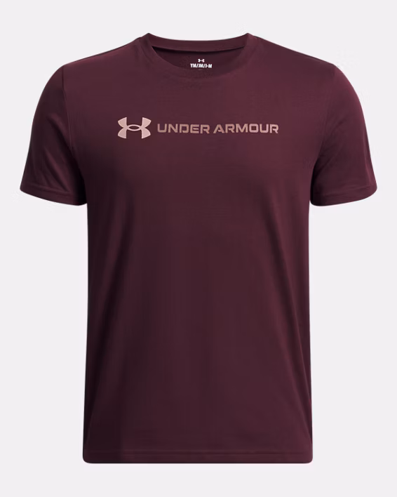UA Logo Wordmark Boys' Short Sleeve