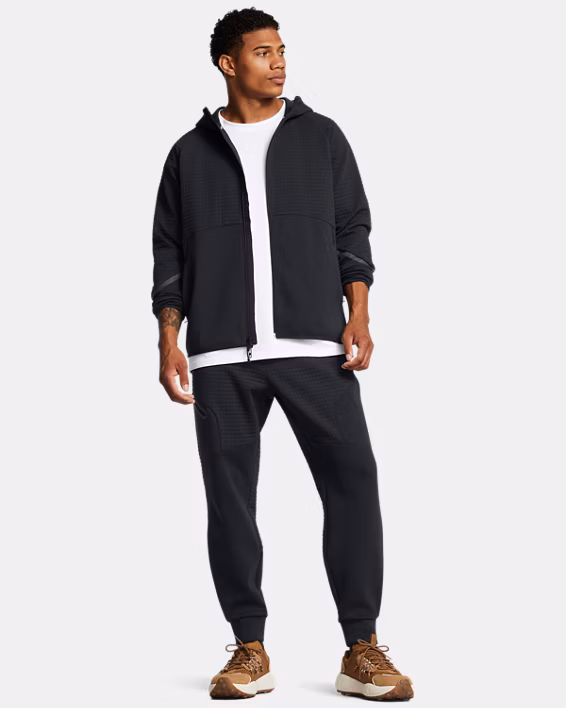 UA Unstoppable Fleece Grid Men's Full-Zip