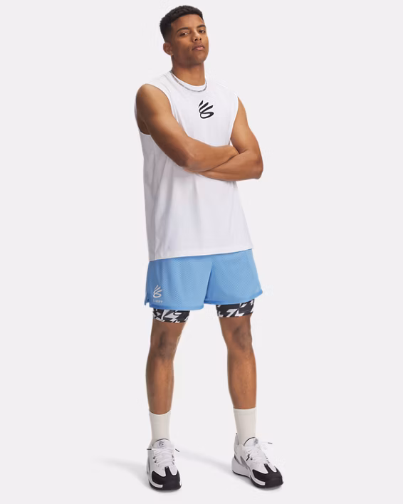 Curry HeatGear® Printed Men's 23 cm Shorts
