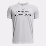 UA Tech™ Split Wordmark Boys' Short Sleeve