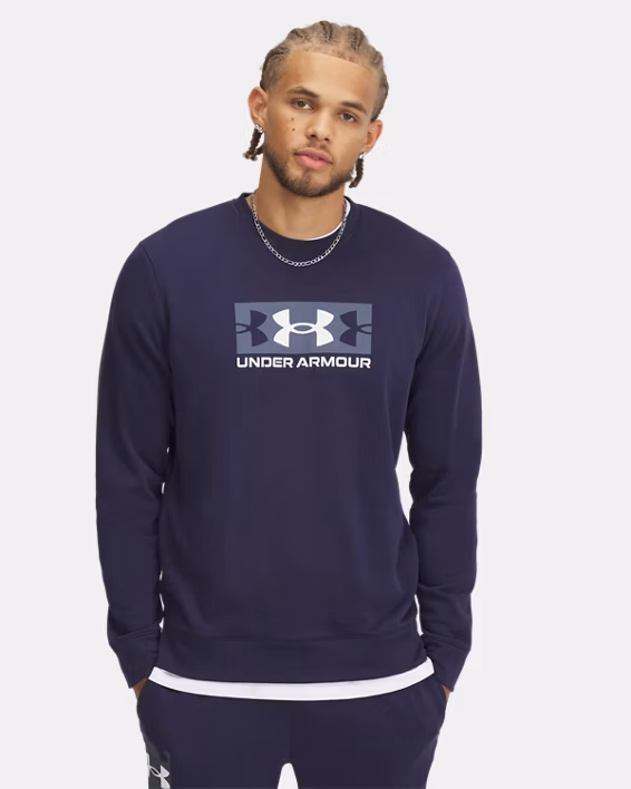 UA Rival Terry Logo Men's Crew