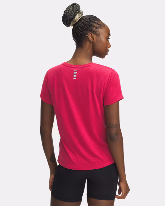 UA Launch Camo Women's Short Sleeve