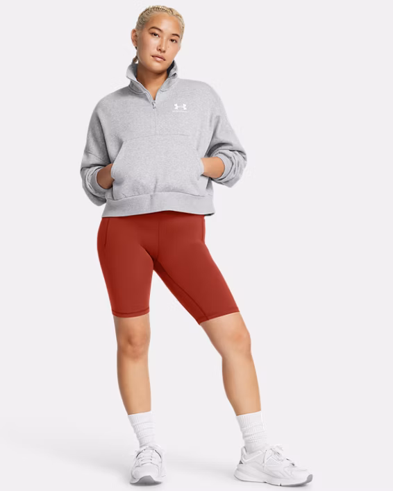 UA Icon Fleece Women's Oversized ½ Zip