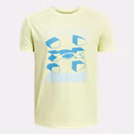 UA Split Big Logo Boys' Short Sleeve