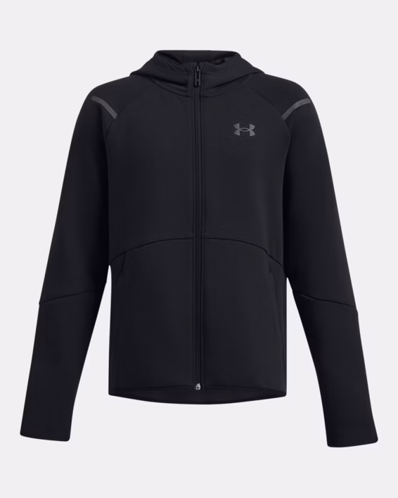 UA Unstoppable Fleece Boys' Full-Zip