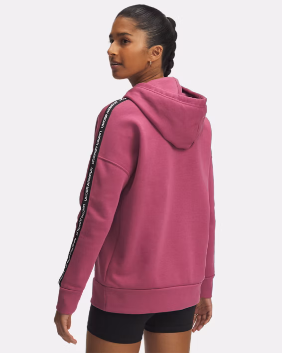 UA Icon Fleece Taped Women's Hoodie