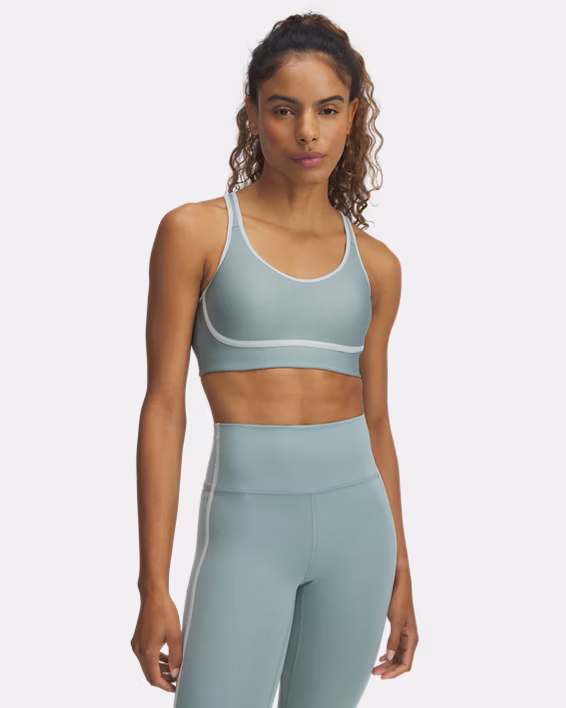 UA Infinity Mid Piped Women's Sports Bra