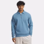 UA Icon Fleece Men's Collar Zip Top
