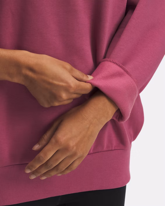 UA Rival Fleece Women's Oversized Crew