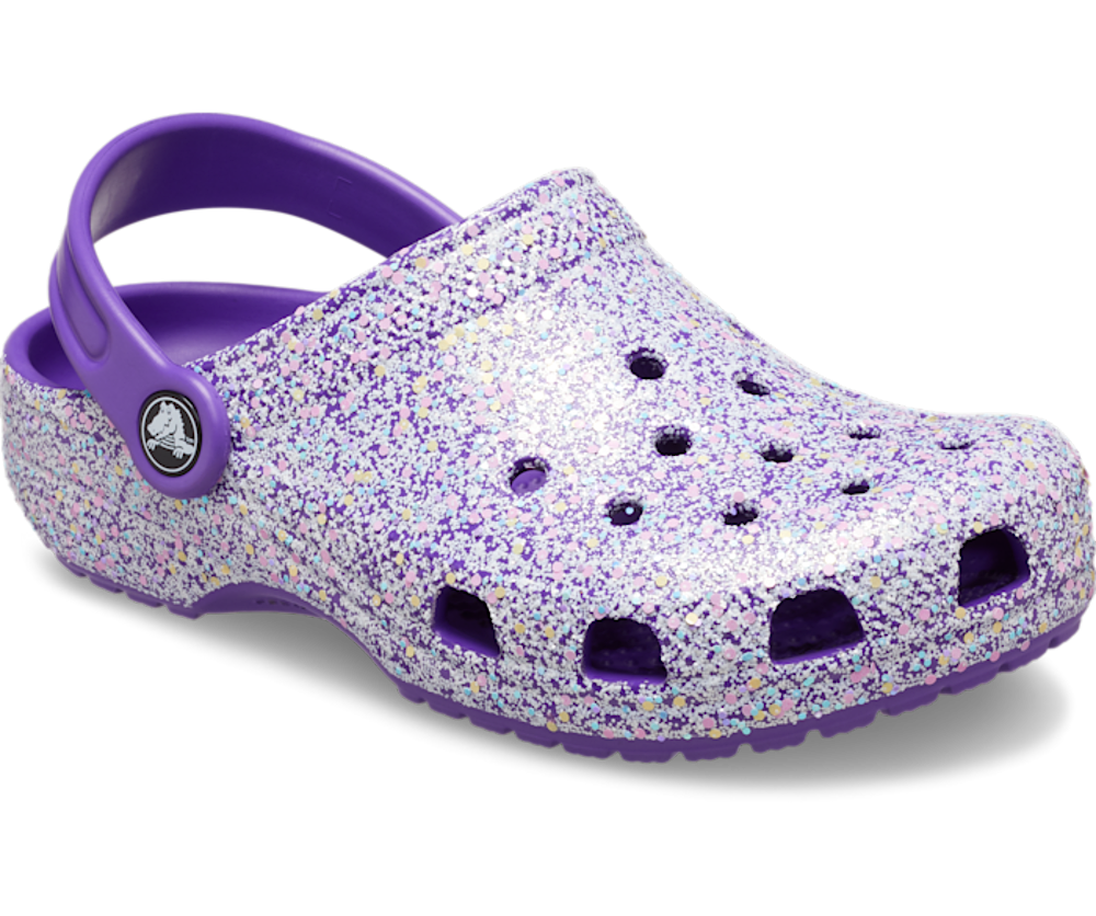 Toddler Classic Glitter Clog