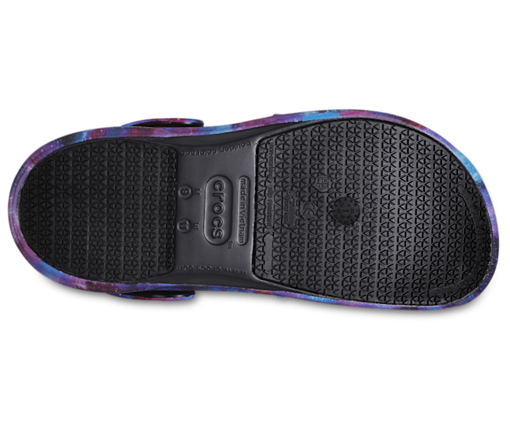 Bistro Graphic Slip Resistant Work Clog