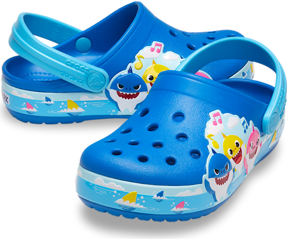 Toddler Crocs Fun Lab Baby Shark Band Clog