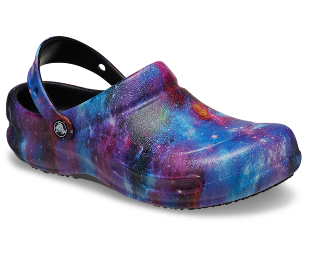 Bistro Graphic Slip Resistant Work Clog