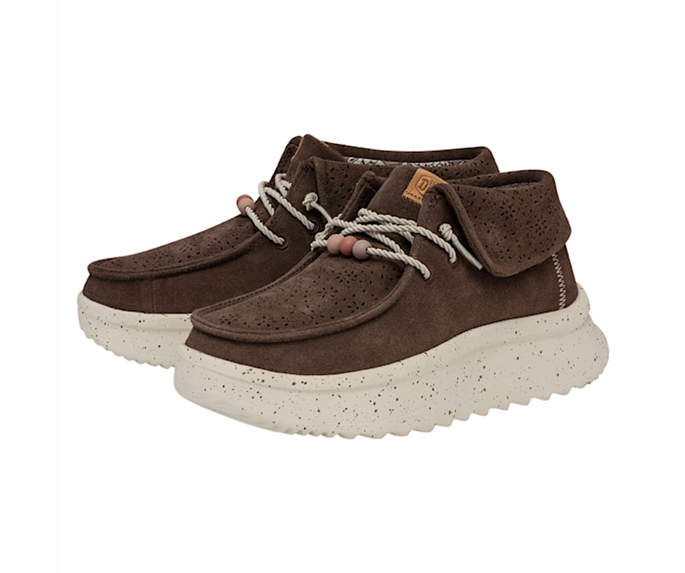Wendy Peak Fold Boot Suede