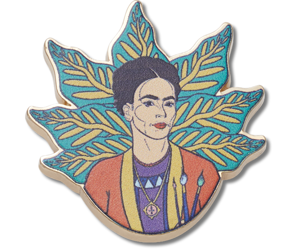 Frida Kahlo Leaf Head