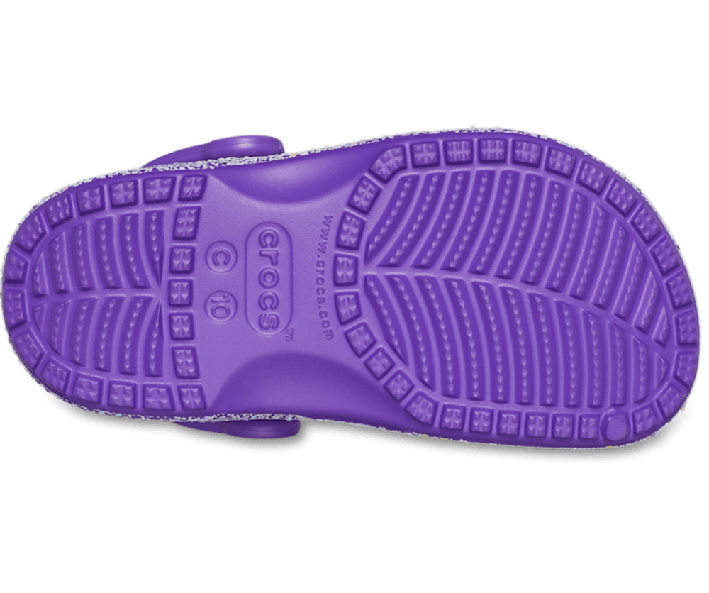 Toddler Classic Glitter Clog