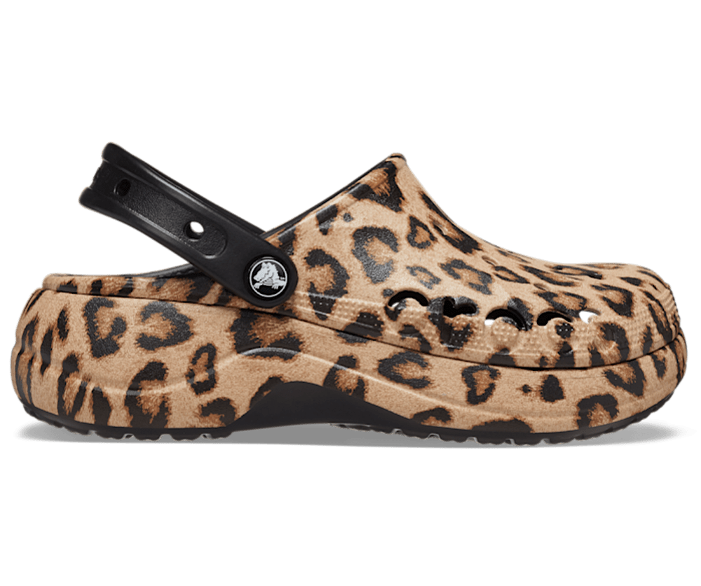 Baya Platform Animal Print Clog