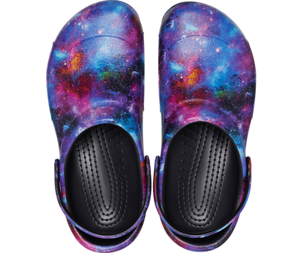 Bistro Graphic Slip Resistant Work Clog